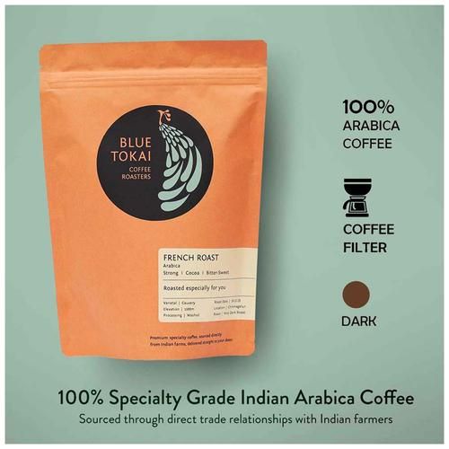 Blue Tokai French Roast Moka Pot Coffee - 100percent Arabica, 250 g-5.webp